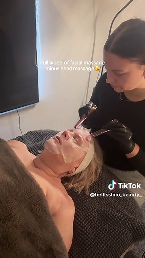 Facial massage (clips sped up) #facialmassage #asmr #relax