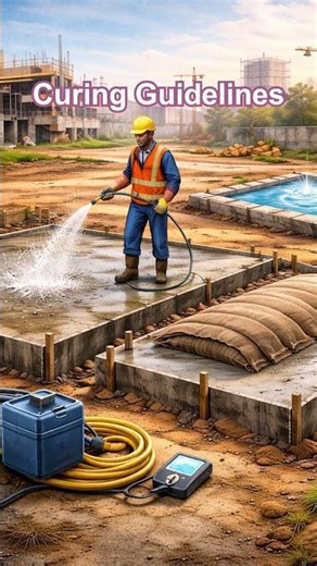 Curing Guidelines for Brick, Plastering & Concrete | Build Strong Structures