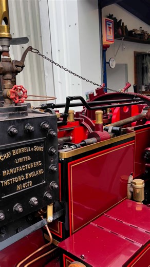A busy morning here in Devon for our first Boiler Test Day of 2025! Included in today’s boiler testing is this 10” scale Burrell ‘Gold Medal Tractor’ which is currently for sale on our website… | Berrybrook Steam & Classics