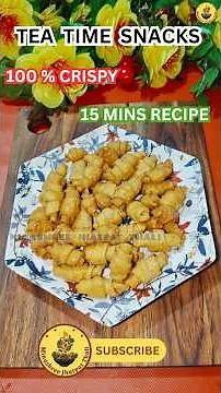 Tea Time Snacks Recipe | Nimki Recipe | After School Snacks Recipe | Home Made Recipe #shorts