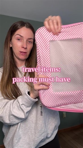 Overpackers… this one’s for you 🙋‍♀️ These compression packing cubes save SO much space and kept everything organized. No digging, no wrinkles, no chaos. #travelorganization #momtravel #travelhacks #travelmusthaves