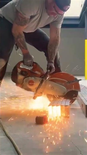 Fire when framing metal stud walls.#construction #business