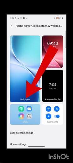 How To Change Home Screen Wallpaper | Home Screen Wallpaper Kaise Change Kare #viralshort #shorts