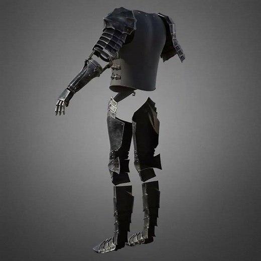 Guts Berserker Blasck Swordsman Armor 3D printable model | replica | cosplay | stl | print file