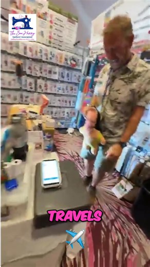 The CRAZY Story of Mankinis and Facebook Live! Watch the full Video on our YouTube Channel ✍️ Free Membership 👉 Like | Follow | Subscribe #quilt #quilting #patchwork #sewing #shqa | The Sew Happy Quilters' Association