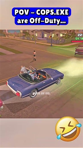 COPS.EXE has stopped working...😎💀🔥🤣⚡️(Part 373) - #gtag #cj #funny #gtaindia #gtarp