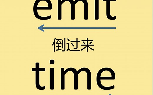 每日记单词emit