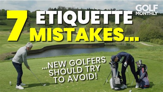 Beginners should avoid these common etiquette mistakes in golf