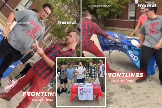Illinois State University faculty member flips Turning Point USA tables on campus: ‘Jesus did it’