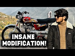 Honda 125 Full Modification Vlog | Complete Custom Build From Start to Finish