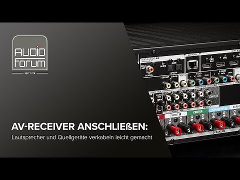 HOW TO: AV-RECEIVER ANSCHLIEßEN [Teil 1]: Lautsprecher und Quellgeräte verkabeln leicht gemacht