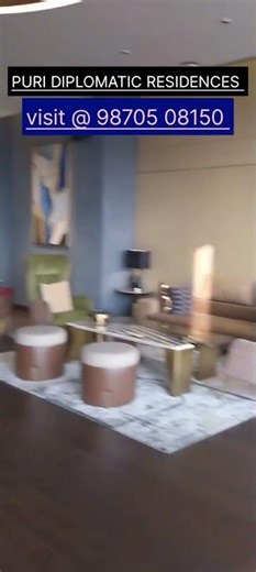 Puri Diplomatic residences Luxurious Flats Sector 111 Gurgaon | Sample flat Tour | 3BHK 2282 Sq.ft