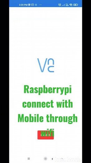 Raspberrypi connect with mobile phone📱 through Wi-Fi