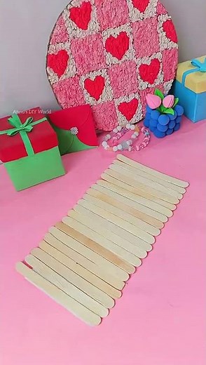 DIY Ice Cream Stick Pen Holder | Easy Popsicle Stick Craft | Best Out of Waste Idea #penholder #diy