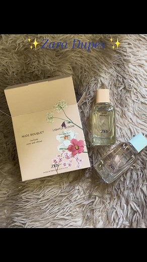 Another Miss Dior dupes from Zara 🫶🏻#zaradupes #zaranudebouquet #zarafragrance #tiktokfragrance #zaraperfume #missdiorbloomingbouquet #missdior #bloomingbouquet #zara #tiktokperfume #zaradupe #zaralightlybloom