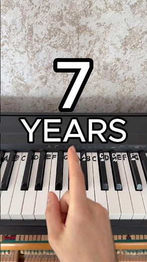 How to Play "7 Years" on Piano - Easy Lesson for Beginners