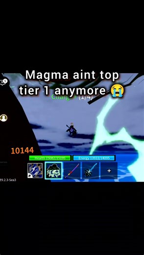 Lightning X and Z makes magma not number. 1 anymore 🥹