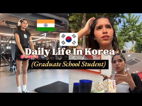 [🇰🇷Vlog] Life As An International Student in Korea #indian #gkstudy #student #korea
