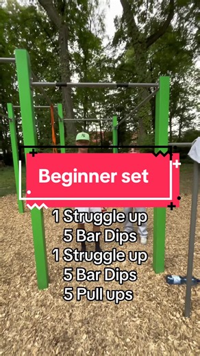 Beginner Set @Ryan | Calisthenics #Set #challnagevideos #Cali #sportsontiktok #strongmanmotivation I now the Struggle ups are really struggle But I’m working hard to do it properly soon !!!