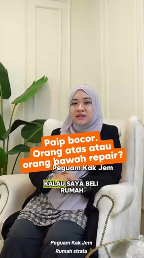 Tanggungjawab Perbaikan Kebocoran dalam Rumah Strata