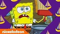 SpongeBob & Patrick The Wet Painters 🎨 in 5 Minutes SpongeBob SquarePants Nick