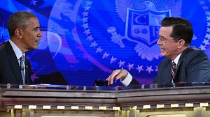 Colbert Welcomes 'Emperor Obama'