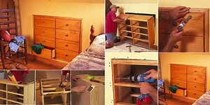 Creative Ideas - DIY How To Install Knee-Wall Storage