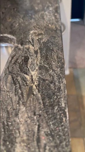 Granite Crack Repair Before After #granite #repair #kitchen #shorts