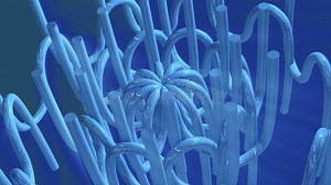 Rotating Silver Abstract Shapes Stock Video - Video of background, rendering: 187715987