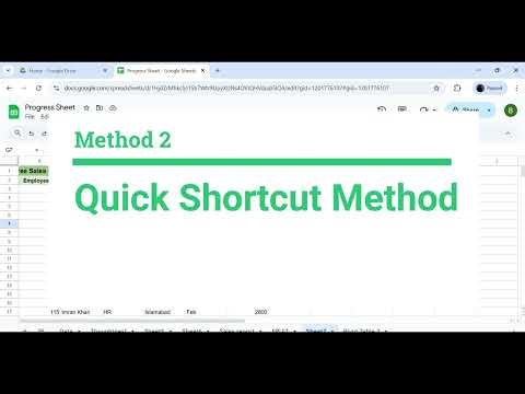 How to Merge & UnMerge in Google Sheets | Format Heading