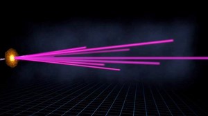 Gamma rays from distant galaxies called blazars interact with starlight as they travel across the universe. Those reaching the NASA Fermi Gamma-ray Space Telescope can help scientists learn about the history of star formation throughout the cosmos. Scientists using Fermi data have measured all the starlight produced over 90 percent of the universe’s history. The analysis estimates the formation rate of stars and provides a reference for future missions like NASA's James Webb Space Telescope that