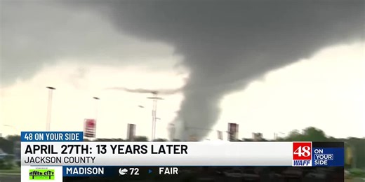 Remembering the April 27, 2011 tornado outbreak in north Alabama 13 years later