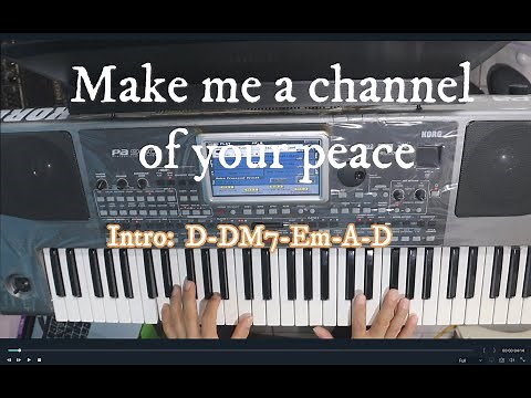 Make Me A Channel Of Your Peace (Prayer of St. Francis) Chords & Lyrics Holy Mass Songs.