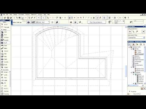 Complex roofs in ARCHICAD - Editing complex roofs as singe element