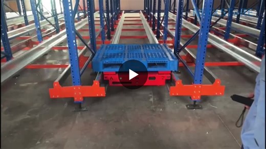 The radio shuttle racking system is a custom-designed storage solution engineered specifically for shuttle carts, which is evolved from the structural design of drive-in racking. Consisting of a… | Global Storage Equipment Manufacturer Limited(Super Mesh)