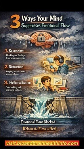 Why Blocking Emotions Creates a Blocked Life #Psychology #Wellness
