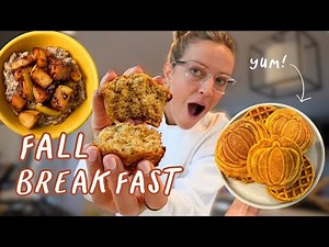 Cozy Fall Breakfast Ideas 🍂
