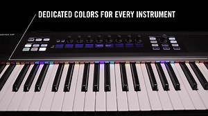 KOMPLETE KONTROL S-Series keyboards’ Light Guide™ shows you key switches, zones and more in full color. www.native-instruments.com/kompletekontrol | KOMPLETE