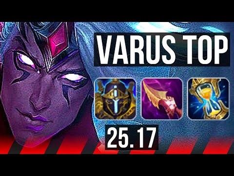 VARUS vs XIN ZHAO (TOP) | KR Master | 25.17