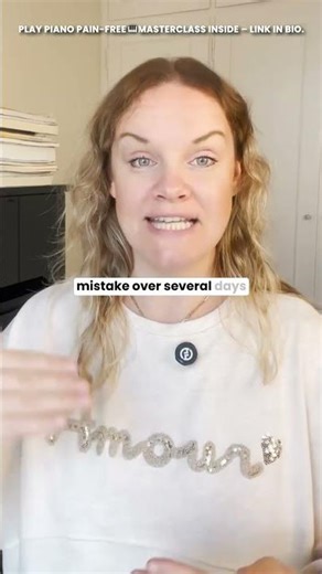 Stop Repeating Piano Mistakes with This Simple Fix #piano
