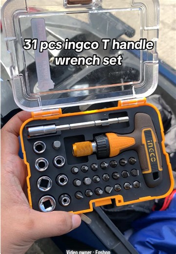 31-Piece Ingco T-Handle Wrench Set Review