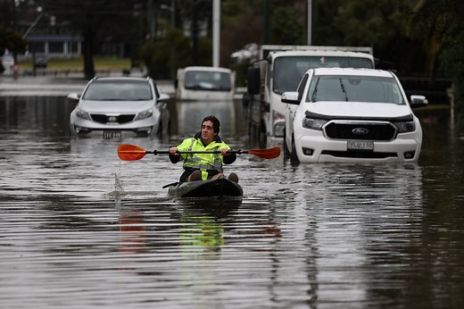 Map shows where floods have hit in Sydney as rain lashes New South Wales