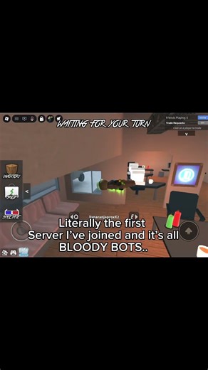 Mm2 has a serious “bot” issue… #roblox #fypviralシ #mrs_w3irdc0r3 #robloxmobilegameplay #mm2gameplay