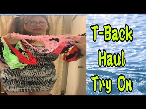 T-BACK TRY ON HAUL | T-BACK HAUL CHALLENGE | Merlie Manzano