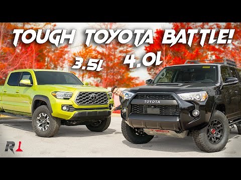 2023 Toyota Tacoma vs 4Runner Comparison & 0-60 / Now or Never