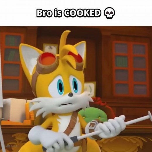 Tails PREDICTS the end of the world 💀 #sonic #memes