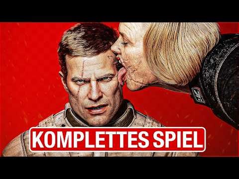 WOLFENSTEIN II THE NEW COLOSSUS FULL GAME Walkthrough DEUTSCH [4K] No Commentary