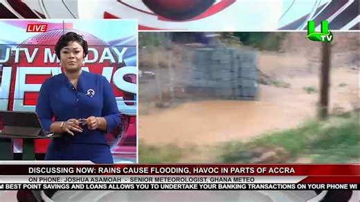 GMet warns of heavy rainfall as peak of rainy season approaches #UTVGhana | UTV Ghana