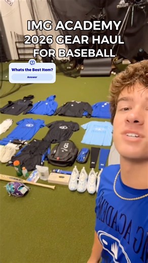 $3,000 IMG Academy Baseball Gear Haul
