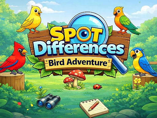 Play Spot Differences Bird Adventure | Free Online  Games. KidzSearch.com